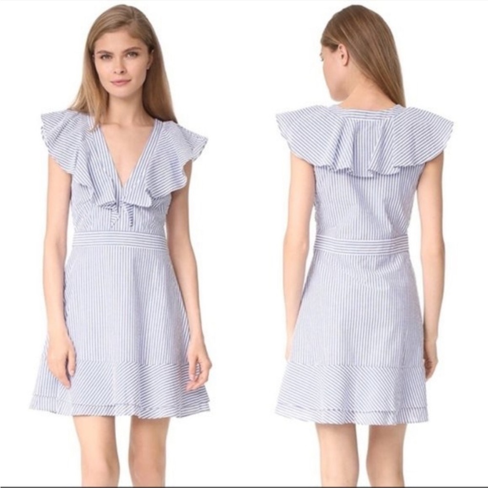 WAYF Seersucker Dress